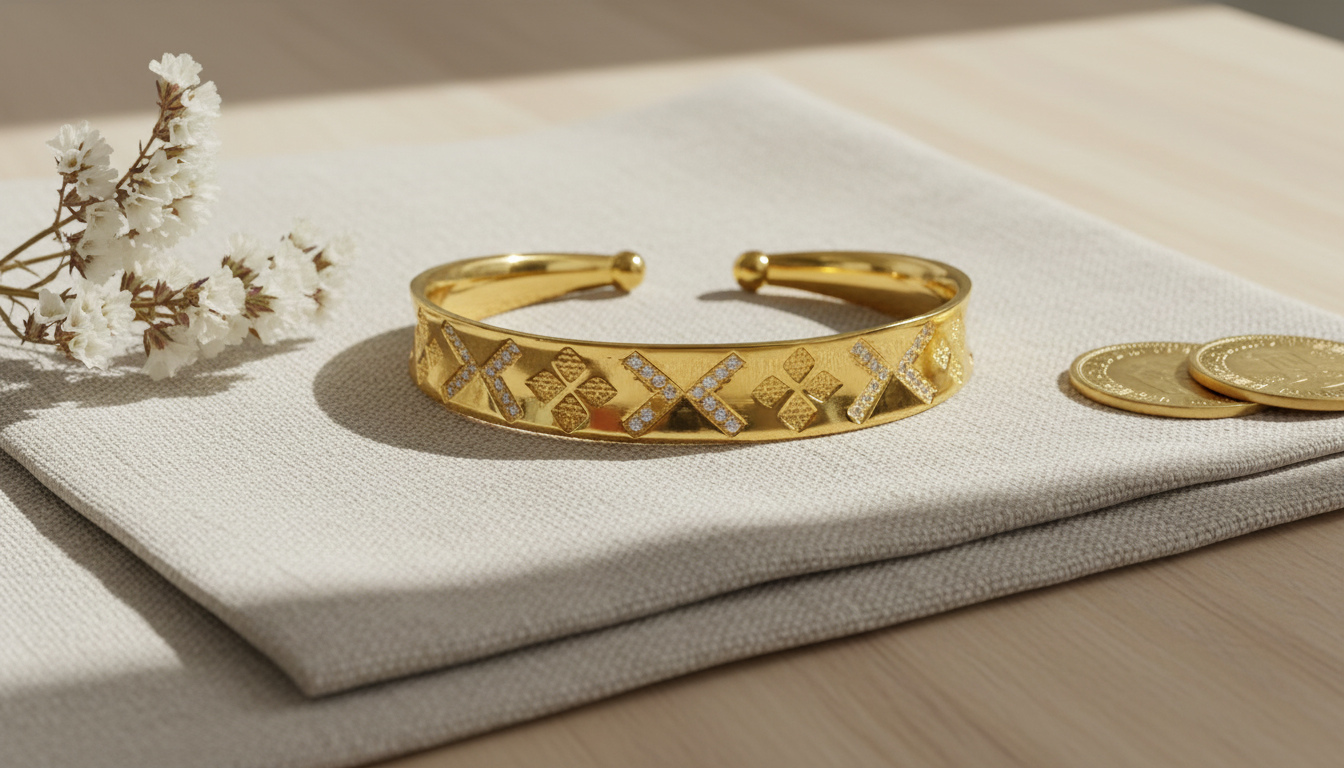 NIALAYA Gold-Plated CZ Bracelet: Styling & Care Tips